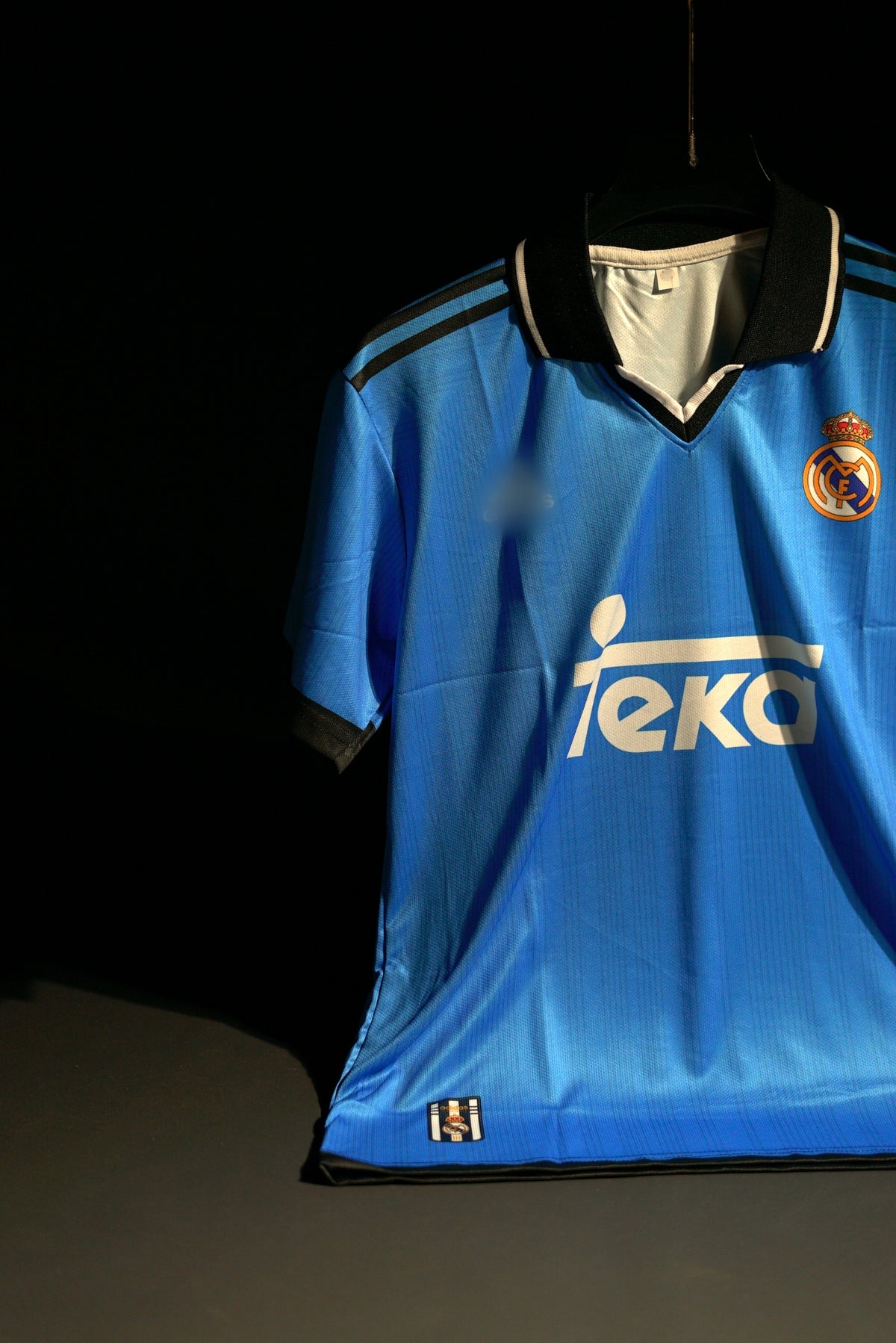 Real Madrid FC | RAUL #7 | 1999-00 | Third Kit | Teka | Retro Design | Blue | Collared Kit | Regular Fit