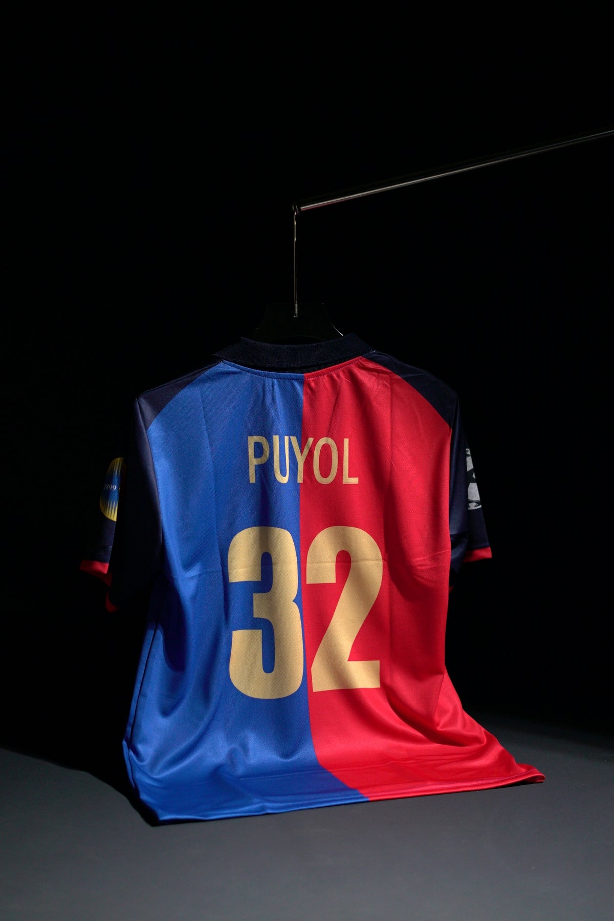FC Barcelona | PUYOL #32 | 1999-00 | Home Kit | Retro Design | Centenary Edition | Red & Blue | Collared Kit | Regular Fit