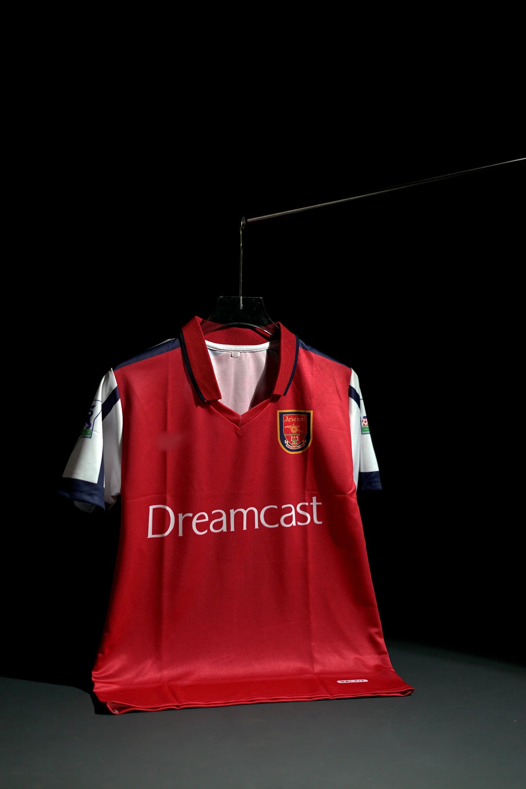 Arsenal FC | HENRY #14 | 2000-01 | Home Kit | Dreamcast | Retro Design | Red | Collared Kit | Regular Fit
