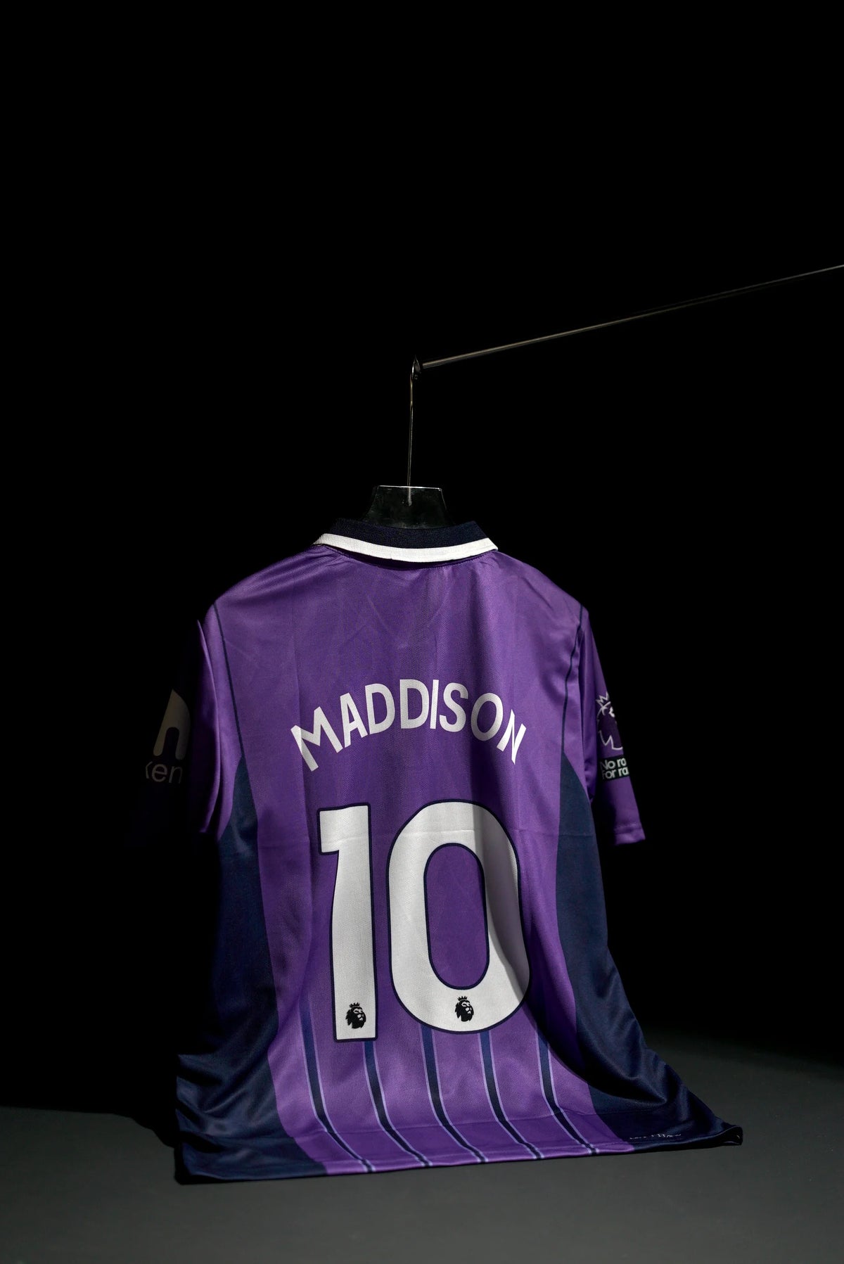 Tottenham FC | MADDISON#10 | 2026-27 | Third Kit | AIA | Latest Design | Purple | Collared Kit | Regular Fit