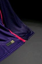 FC Barcelona | NEYMAR JR #11 | 2016-17 | Away Kit | Qatar Airways | Retro Design | Purple & Pink | Full Sleeve Fit