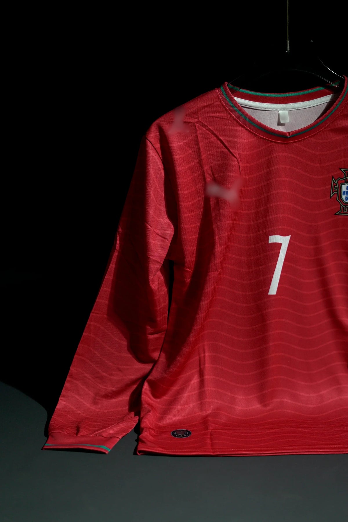 Portugal | CRISTIANO RONALDO #7 | 2026 FIFA World Cup | Home Kit | Latest Design | Red | Full Sleeve Fit