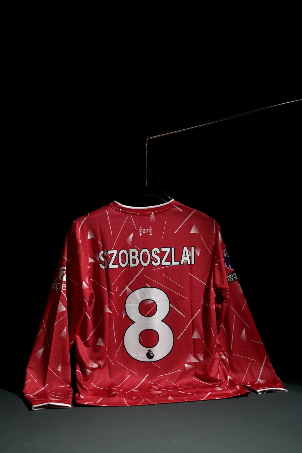 Liverpool FC | SZOBOSZLAI#8 | 2026-27 | Home Kit | Standard Chartered | Latest Design | Red | Full Sleeve Fit