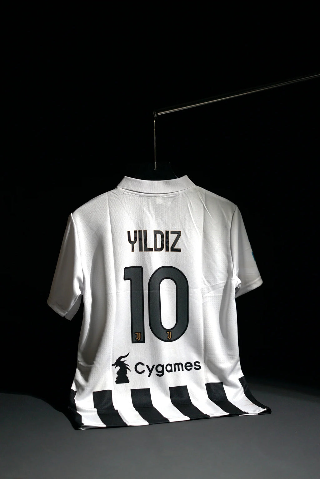 Juventus FC | YILDIZ #10 | 2026-27 | Home Kit | JEEP | Latest Design | Black & White | Collared Kit | Regular Fit