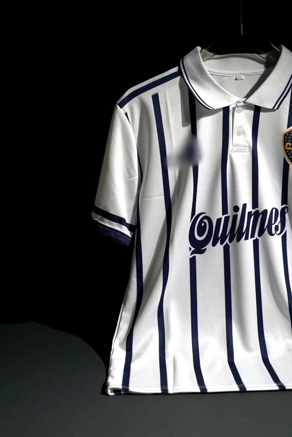 Boca Juniors FC | DIEGO MARADONA #10 | 1996-97 | Away Kit | Quilmes | Retro Design | White | Collared Kit | Regular Fit