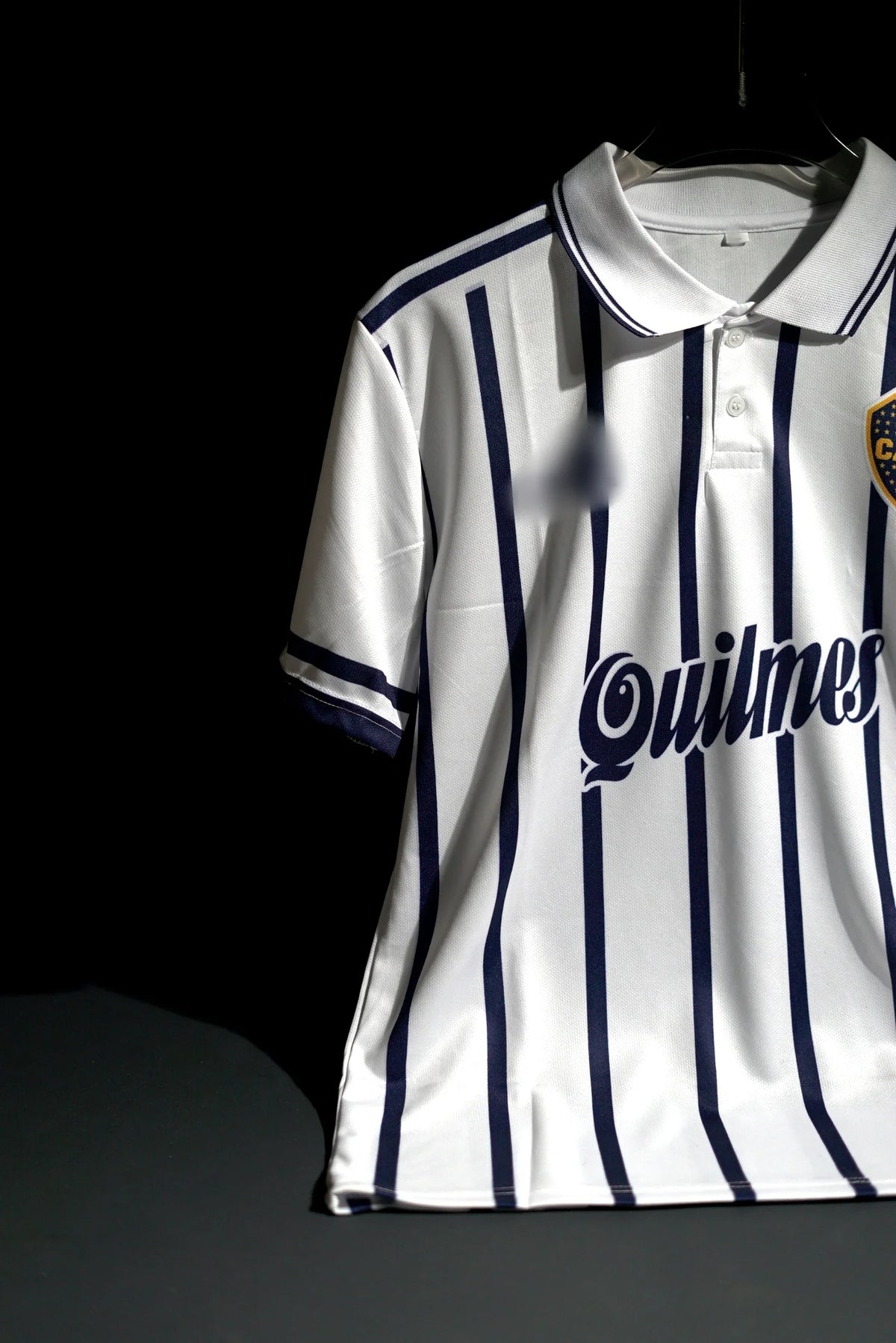 Boca Juniors FC | DIEGO MARADONA #10 | 1996-97 | Away Kit | Quilmes | Retro Design | White | Collared Kit | Regular Fit