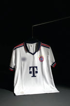 FC Bayern Munchen | LUIS DIAZ #14 | 2026-27 | Away Kit | .T. | Latest Design | White | Collared Kit | Regular Fit