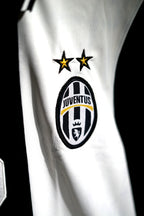 Juventus FC | Polo Casual Tshirt #10 | Special Design | Embroidered Badges | White & Black | Zip with Collared Kit | Regular Fit