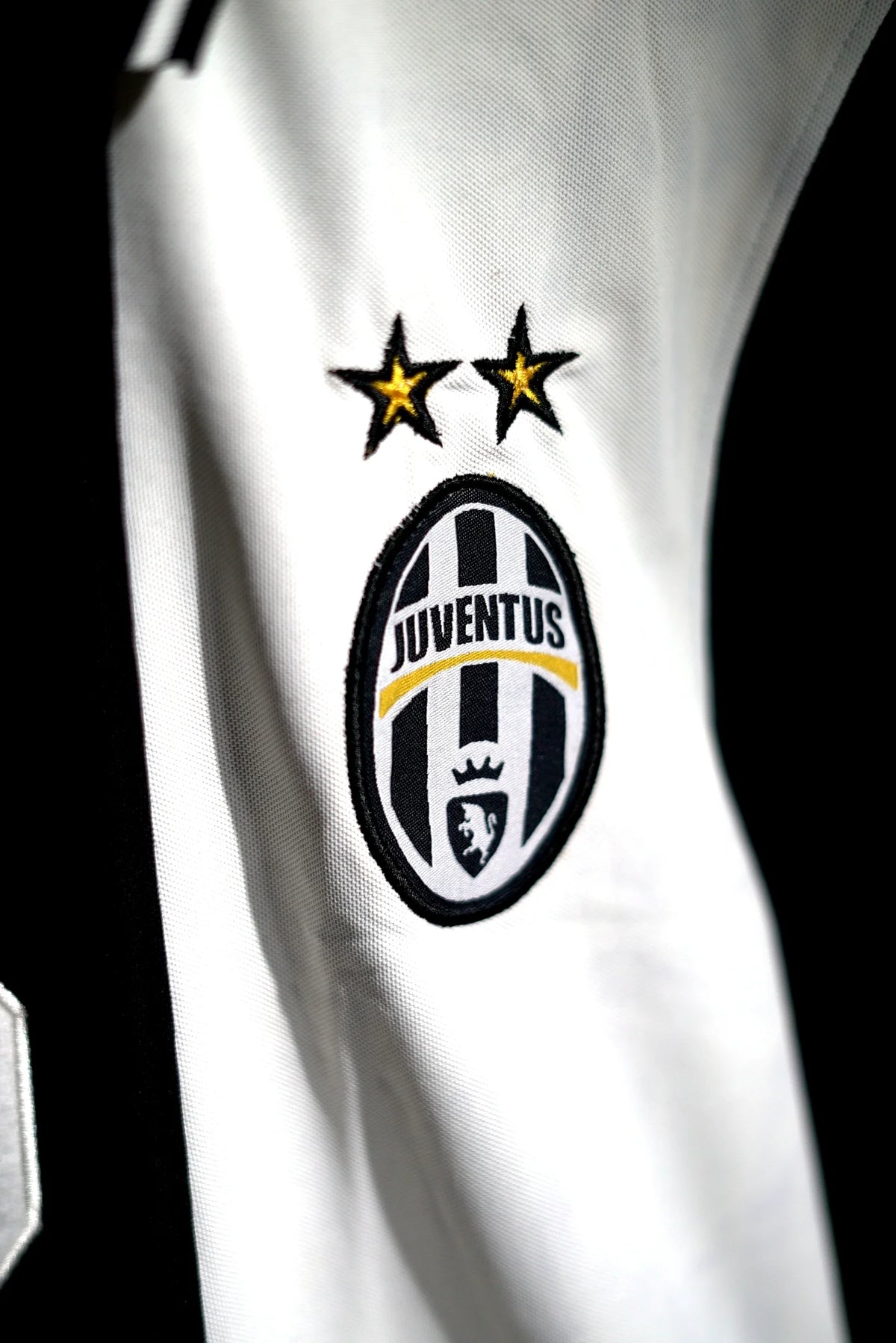 Juventus FC | Polo Casual Tshirt #10 | Special Design | Embroidered Badges | White & Black | Zip with Collared Kit | Regular Fit