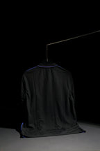 Intermilan FC | Polo Casual Tshirt #10 | Special Design | Embroidered Badges | Blue & Black | Zip with Collared Kit | Regular Fit