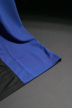 Intermilan FC | Polo Casual Tshirt #10 | Special Design | Embroidered Badges | Blue & Black | Zip with Collared Kit | Regular Fit