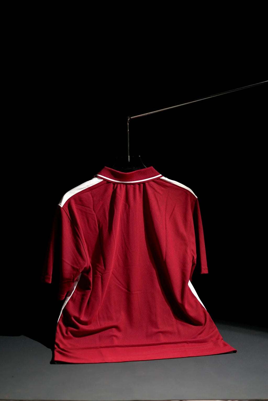 Liverpool FC | Polo Casual Tshirt #8 | Special Design | Embroidered Badges | Red & White | Zip with Collared Kit | Regular Fit
