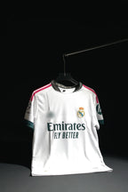 Real Madrid FC | MBAPPE #8 | 2026-27 | Home Kit | Emirates | Signature Edition | Latest Design | Embroidered Badges | White | Regular Fit