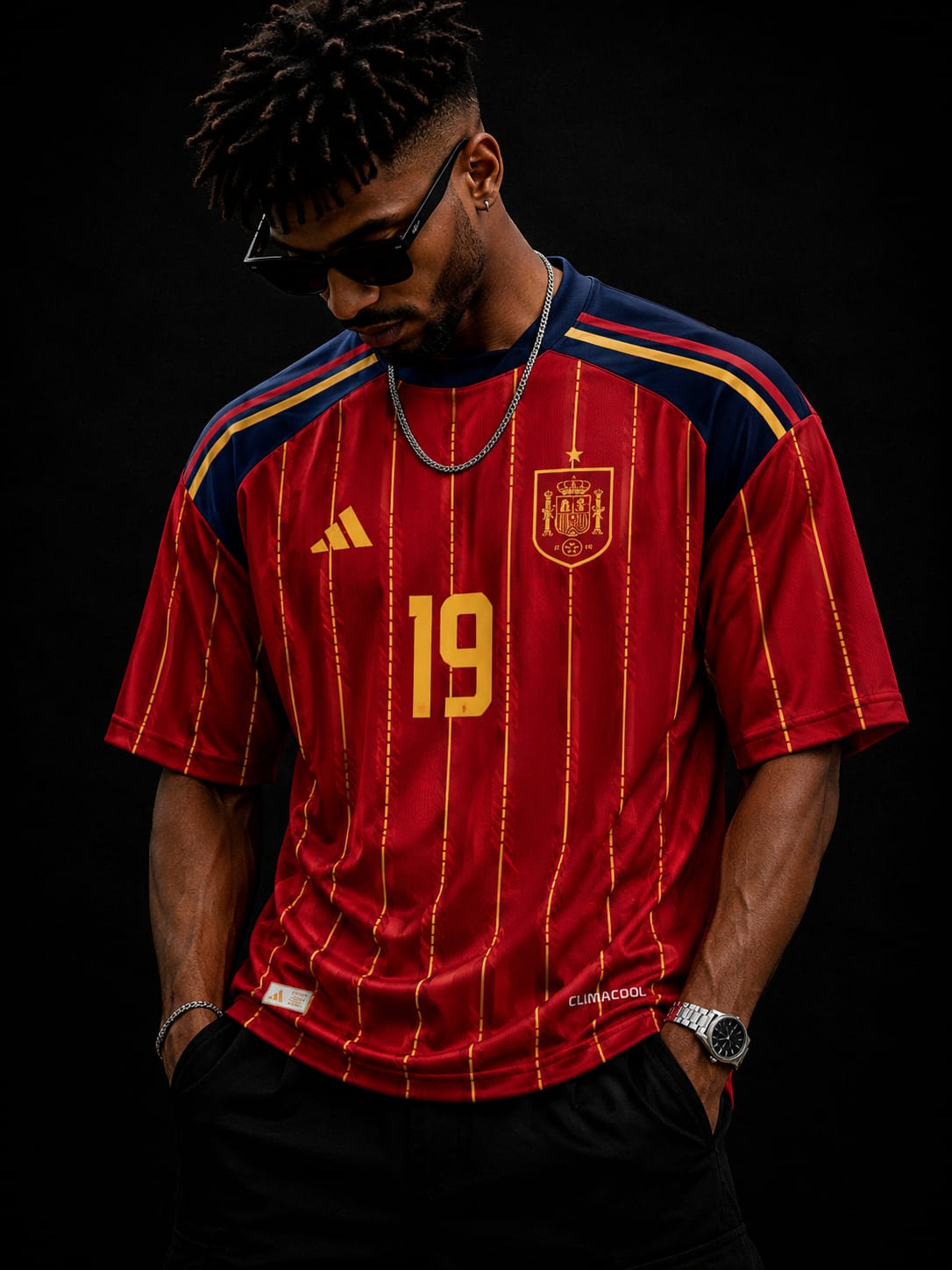 Spain Lamine Yamal Oversized Jersey - Elite Edition