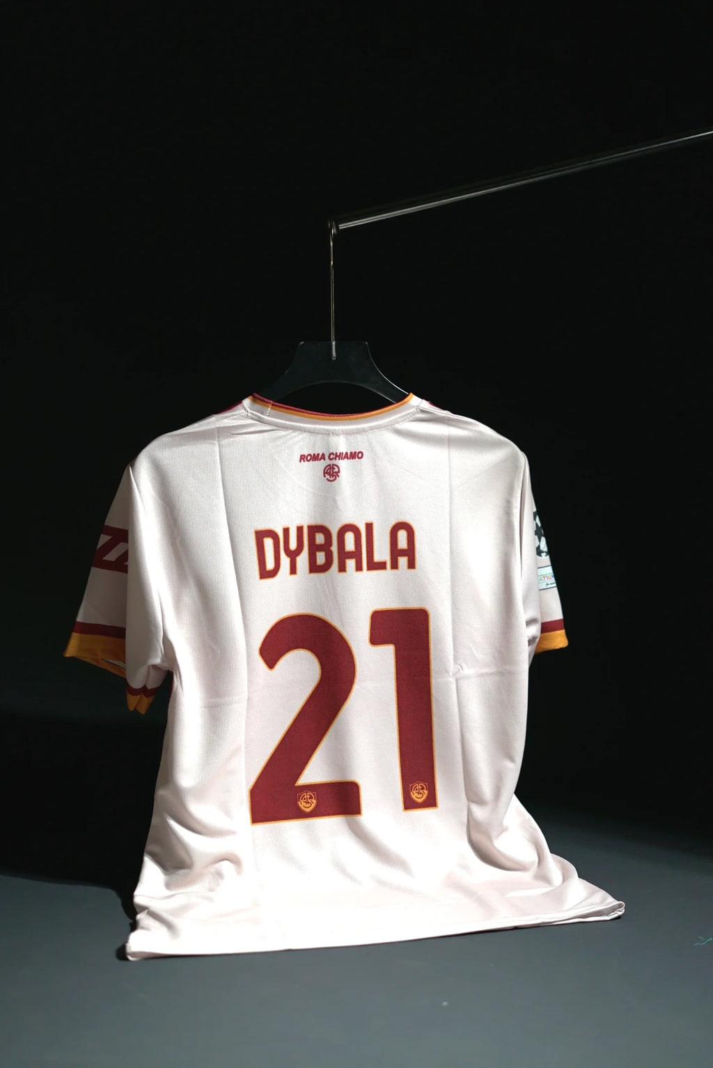 AS Roma | DYBALA  #21 | 2026-27 | Away Kit | Eurobet | Latest Design | White | Regular Fit