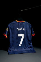 Arsenal FC | SAKA #10 | 2026-27 | Away Kit | Emirates | Latest Design | Blue | Regular Fit
