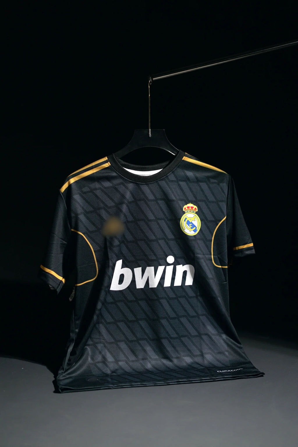 Real Madrid | CRISTIANO RONALDO #7 | 2011-12 | Away Kit | bwin | Retro Design | Black | Regular Fit