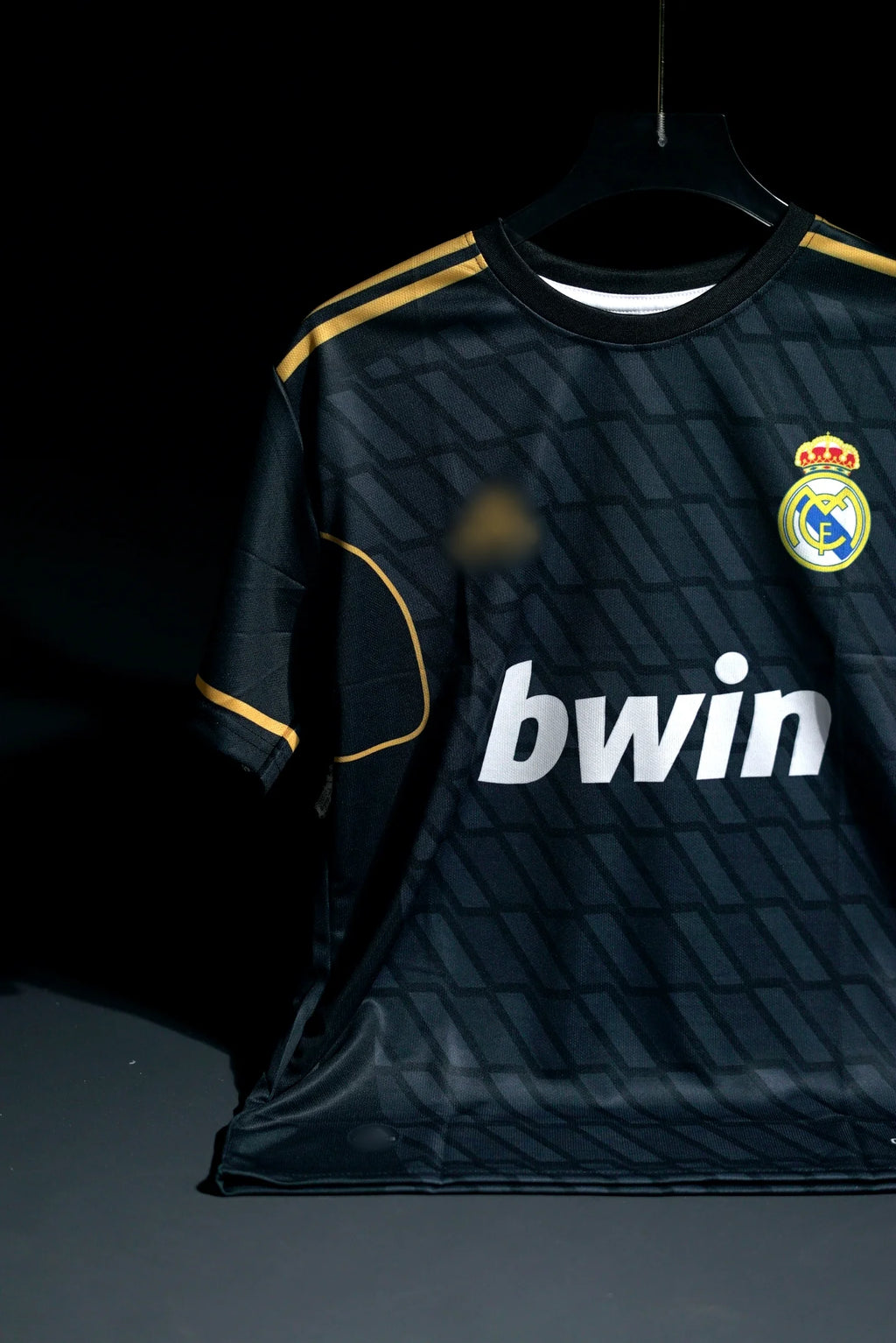Real Madrid | CRISTIANO RONALDO #7 | 2011-12 | Away Kit | bwin | Retro Design | Black | Regular Fit
