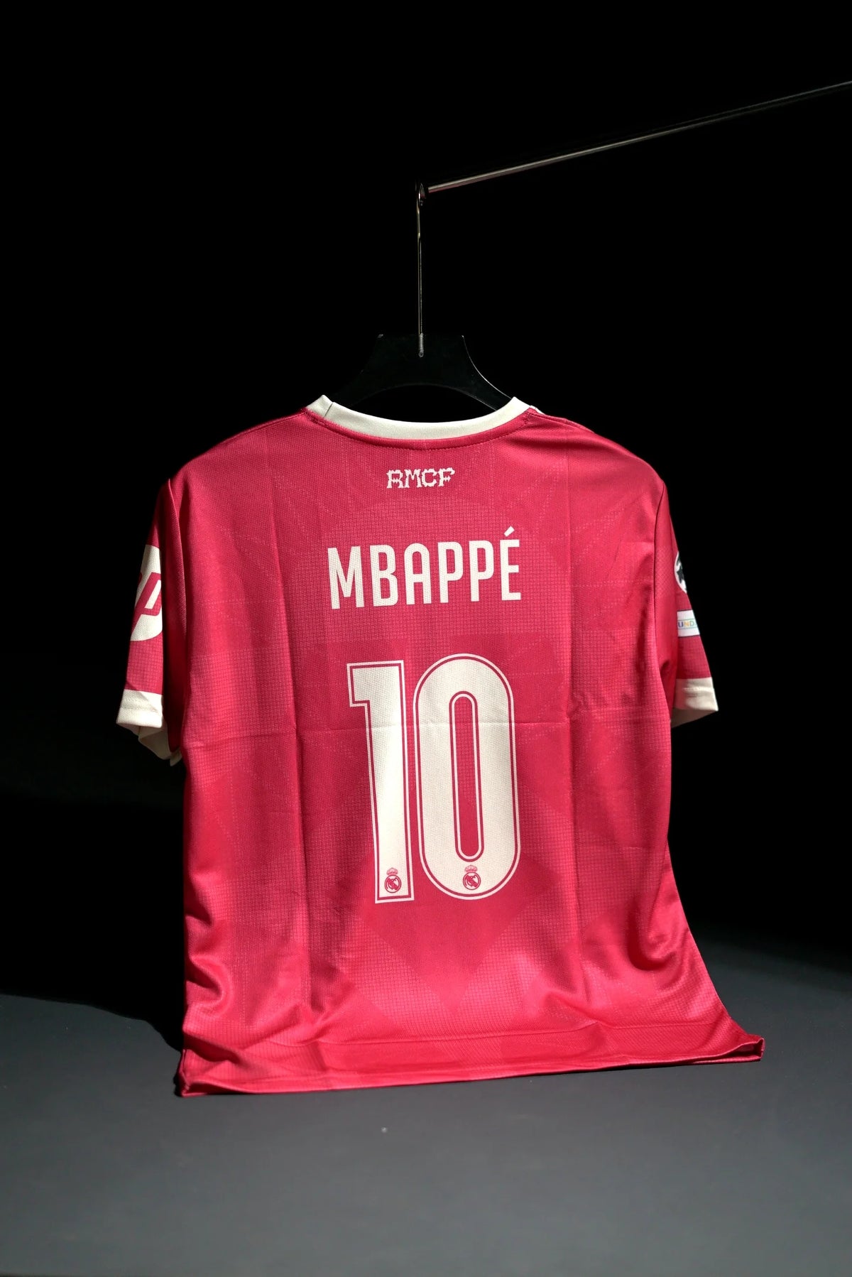 Real Madrid | KYLIAN MBAPPE #10 | 2026-27 | Third Kit | Emirates | Latest Design | Pink | Regular Fit