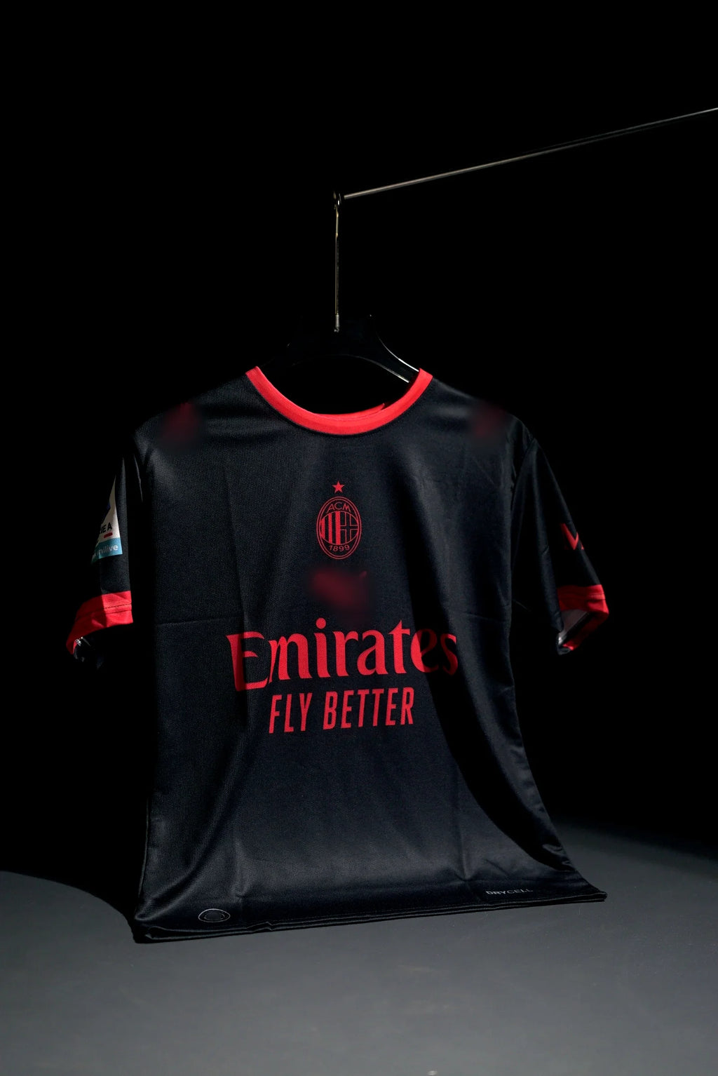 AC Milan | LUKA MODRIC #14 | 2026-27 | Third Kit | Emirates | Latest Design | Black & Red | Regular Fit