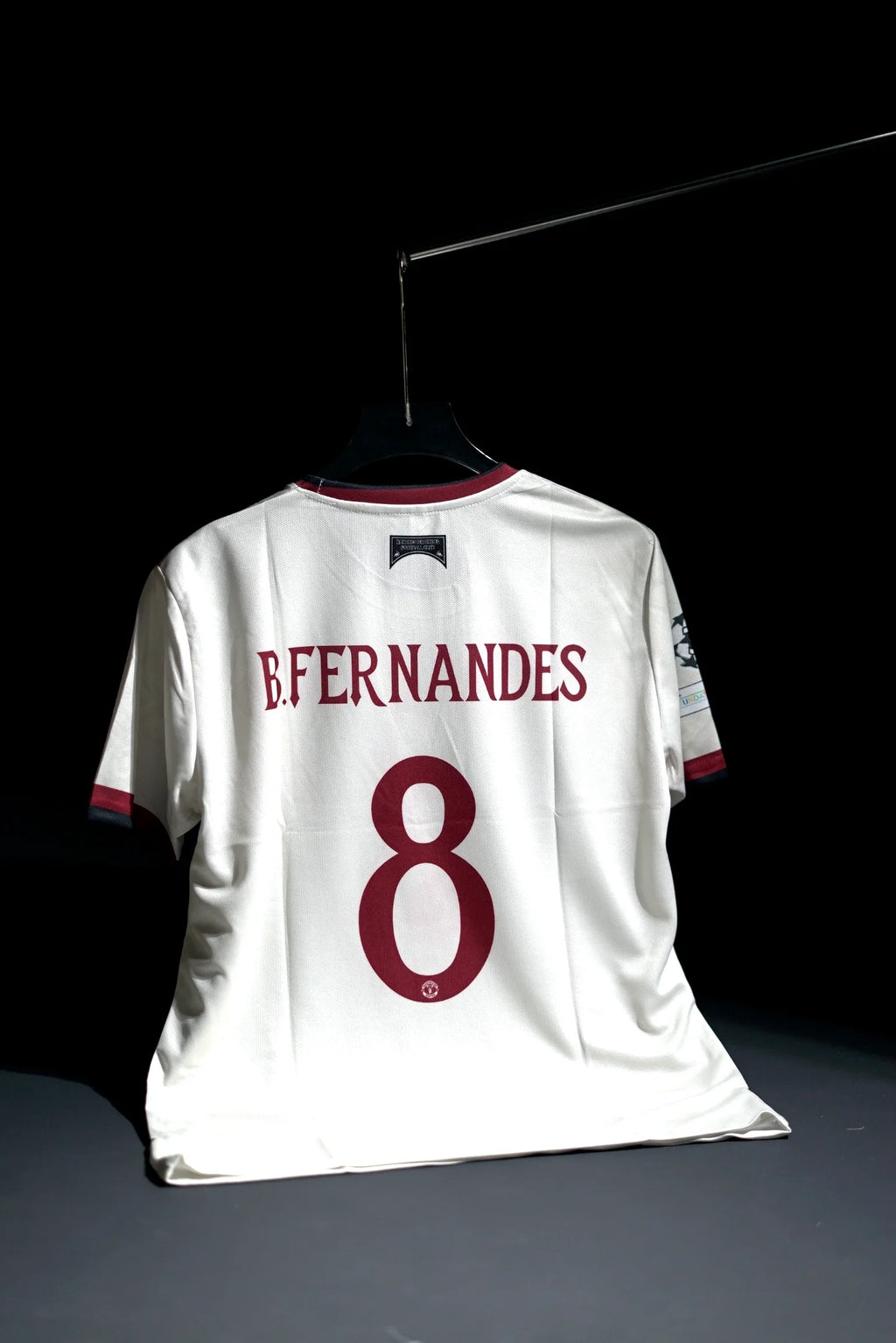 Manchester United FC | BRUNO FERNANDES #8 | 2026-27 | Third Kit | Snapdragon | Latest Design | Off White | Regular Fit