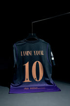 FC Barcelona | LAMINE YAMAL #10 | 2026-27 | Away Kit | Spotify | Latest Design | Black & Blue | Regular Fit