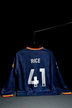 Arsenal FC | RICE #41 | 2026-27 | Away Kit | Emirates | Latest Design | Dark Blue | Full Sleeve Fit