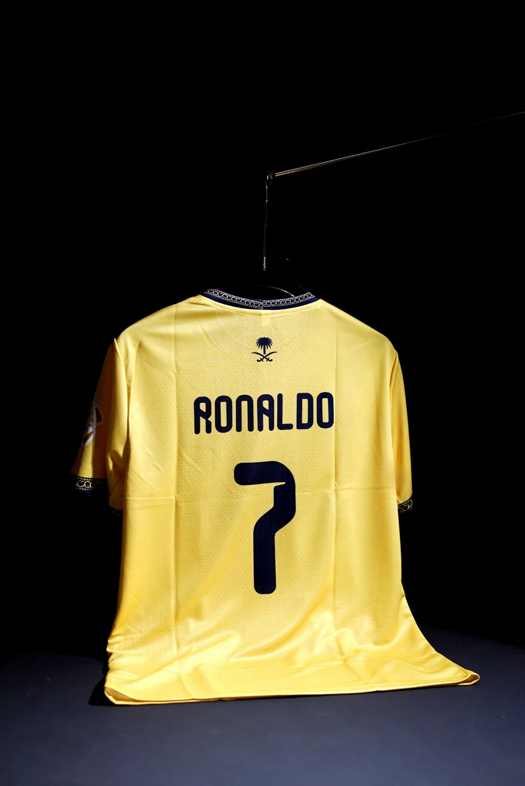 Al Nassr | CRISTIANO RONALDO #7 | 2026-27 | Home Kit | Latest Design | Yellow | Regular Fit